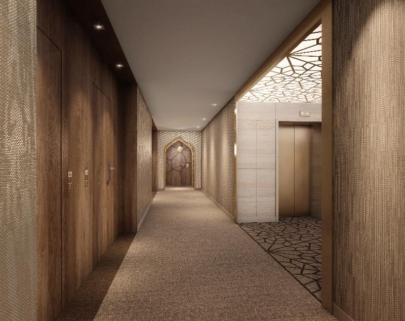 โรงแรมเชอราตัน มักกะฮ์ จาบาล อัล กาบา Mecca ภายนอก รูปภาพ A corridor